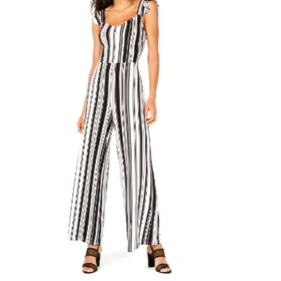 Bar  III Womens Tie-Back Jumpsuit - Picture 1 of 6